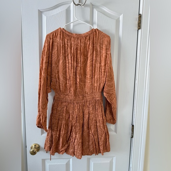 Amuse Society Terracotta Paisley Dress - Picture 6 of 6